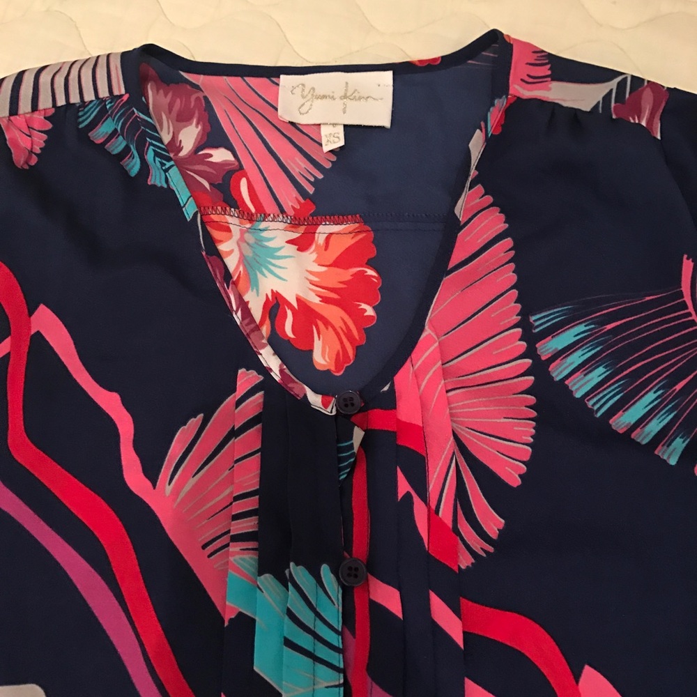SALE-  Yumi Kim 3/4 sleeve top - Picture 2 of 4